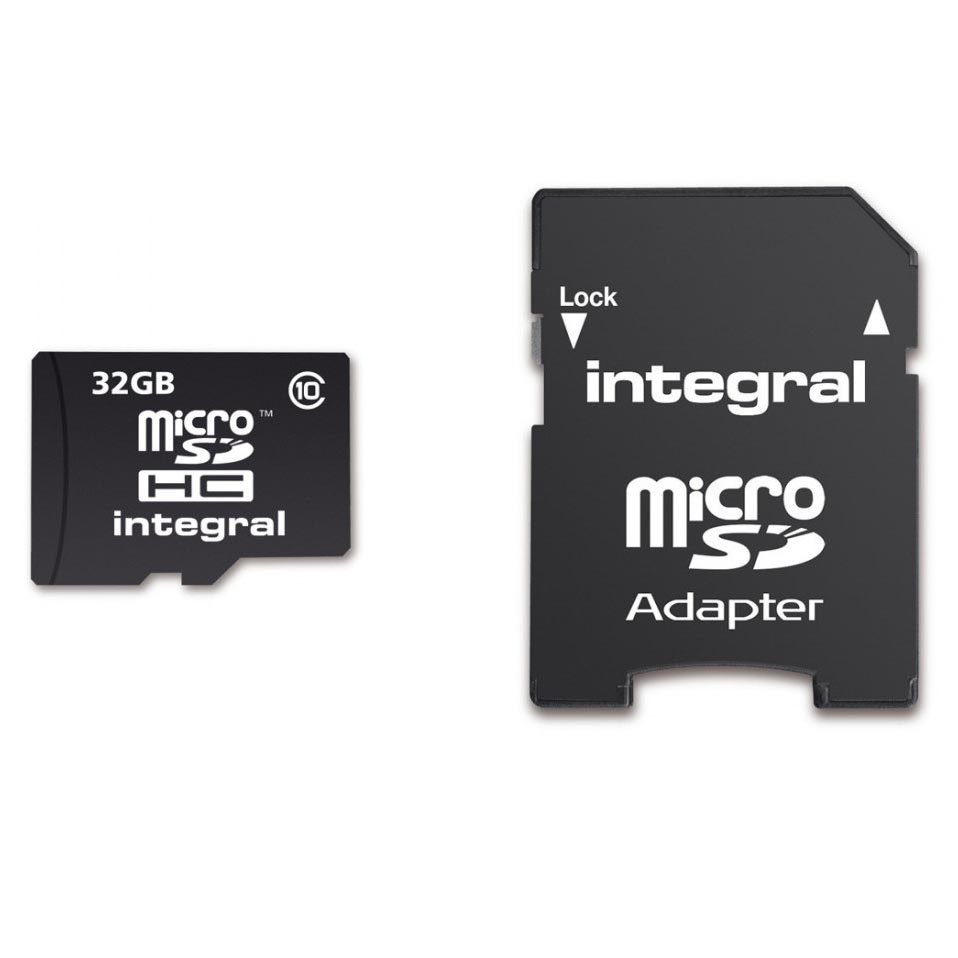 Integral Microsdhc 32gb Type 10 One Size Black