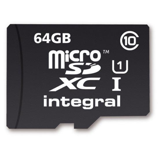 Integral Microsdxc 64gb Type 10 One Size Black