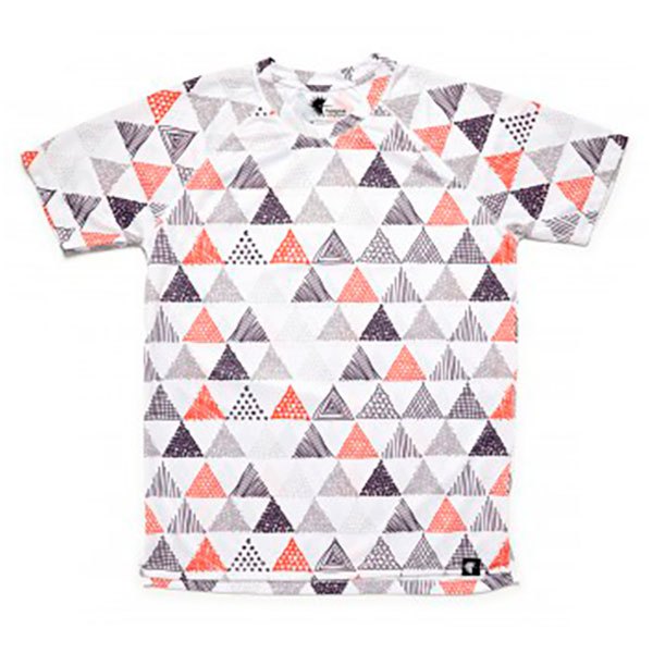 Hoopoe Triangles L White / Grey / Orange