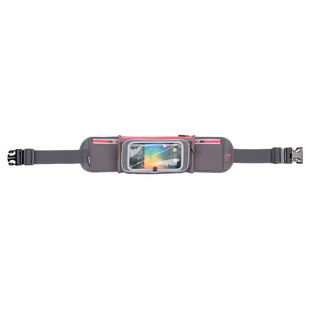 Avento Flip Up Smartphone Sport Belt One Size Grey / Pink / Silver