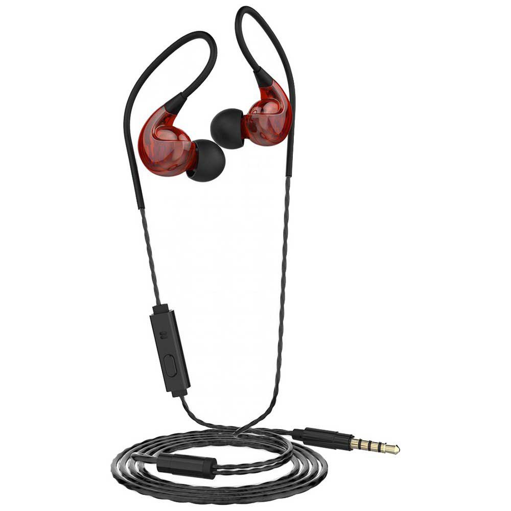 Muvit M1s V2 Stereo 3.5 Mm Sport One Size Red