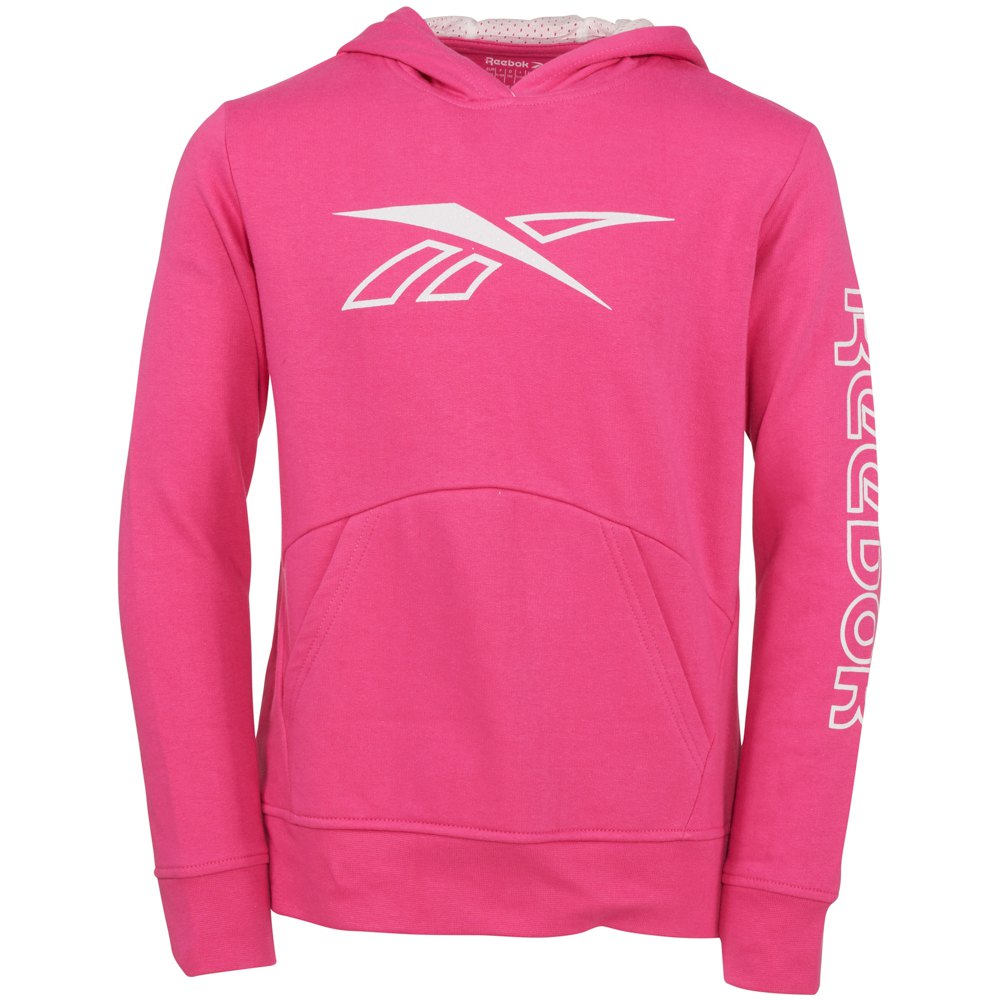 Reebok Outline Pullover 8 Years Shocking Pink