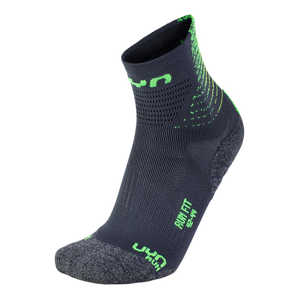 Uyn Fit EU 35-38 Anthracite / Green Lime