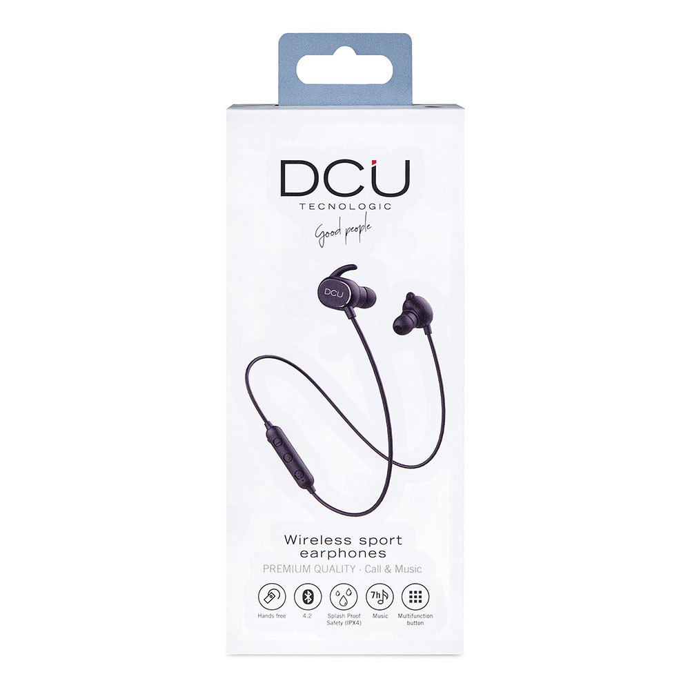 Dcu Tecnologic Stereo Bluetooth Sport Ipx4 V4.2 7h Music One Size Black