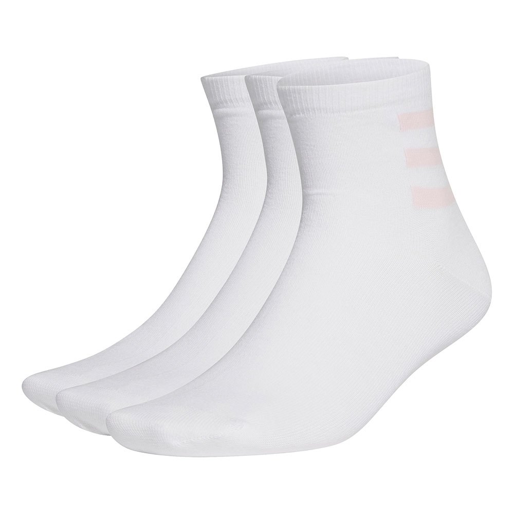 Adidas 3-stripes 3 Pairs EU 40-42 White / Black / Clear Pink