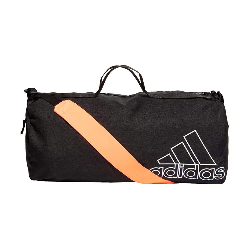 Adidas Sports Canvas Duffel 32.5l One Size Black / White