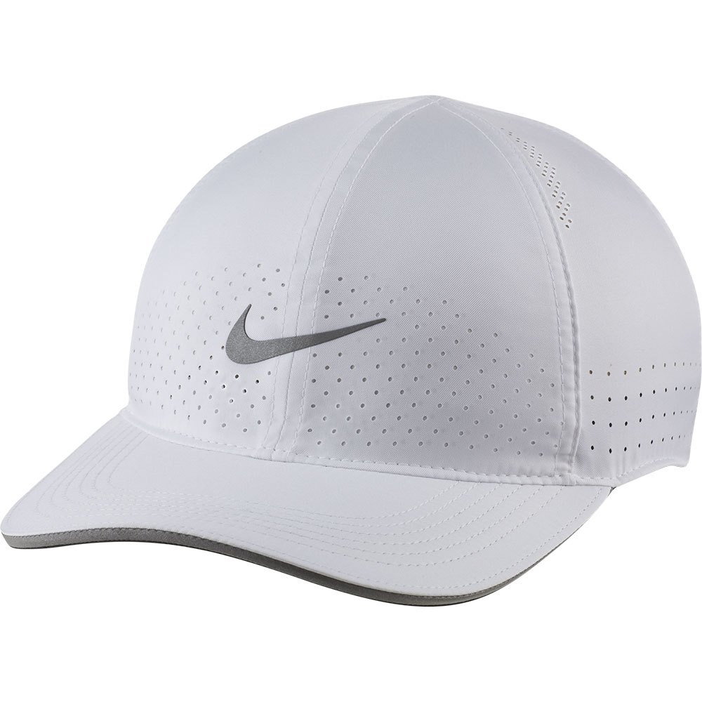 Nike Dri Fit Aerobill Featherlight Perforated One Size White