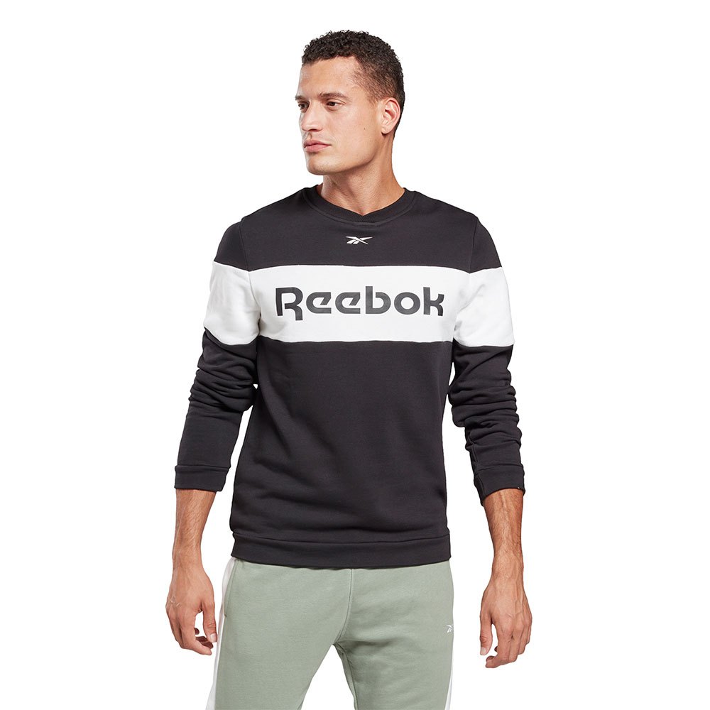 Reebok Essentials Linear Logo Crew XL Black