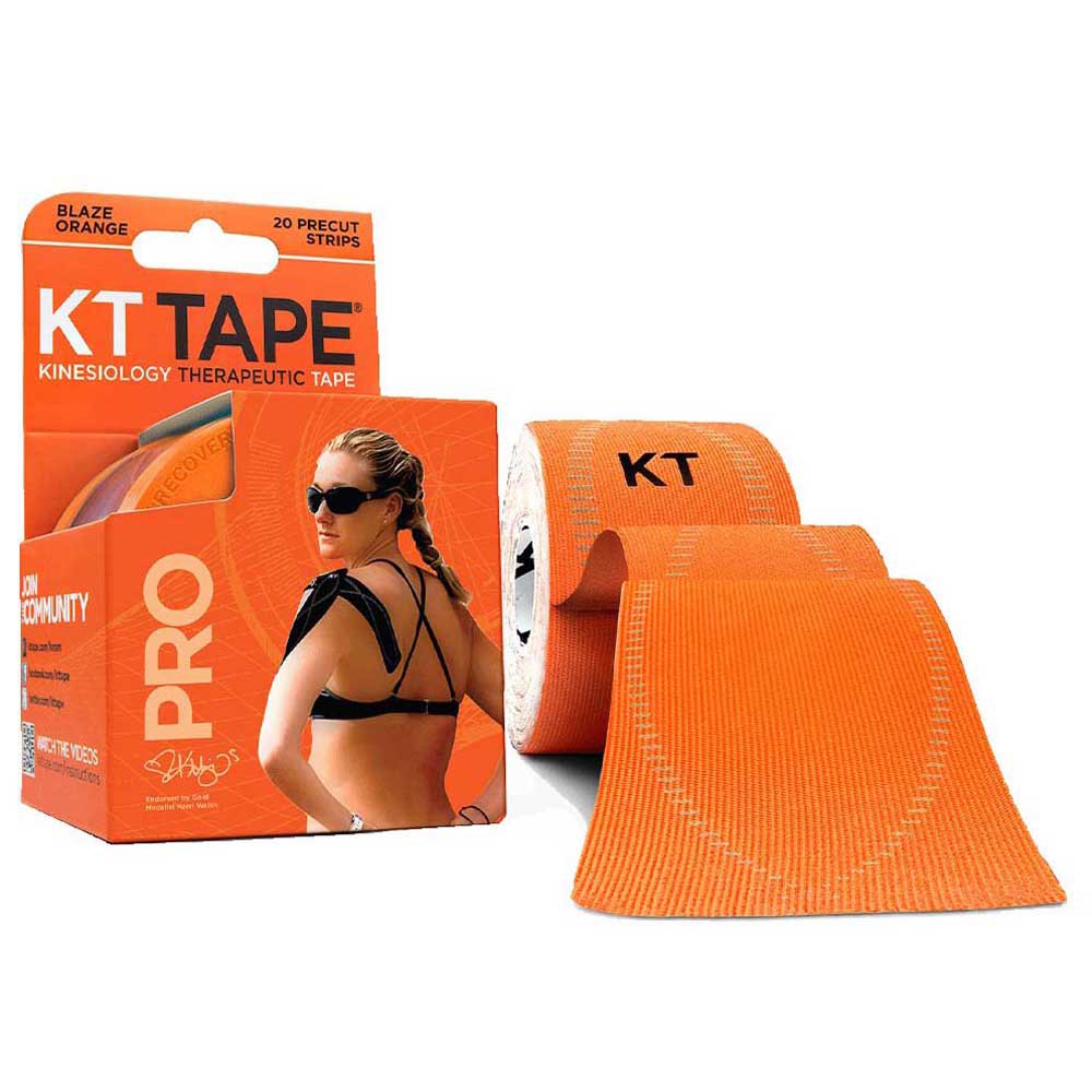 Kt Tape Pro Precut 5 M One Size Blaze Orange