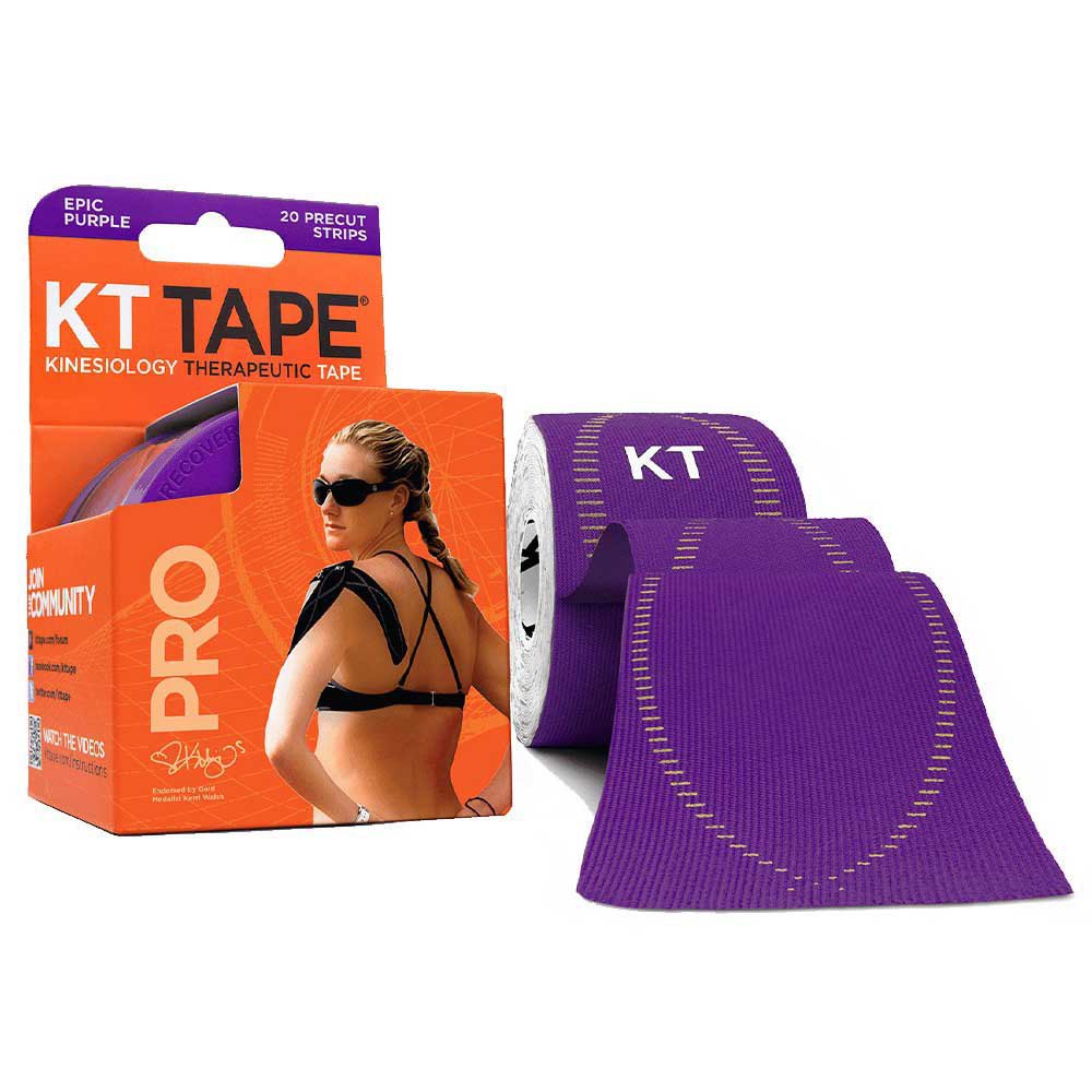 Kt Tape Pro Precut 5 M One Size Epic Purple