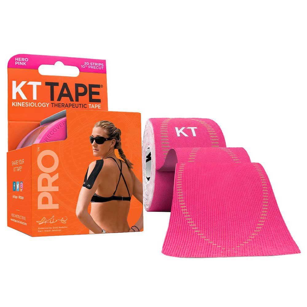 Kt Tape Pro Precut 5 M One Size Hero Pink