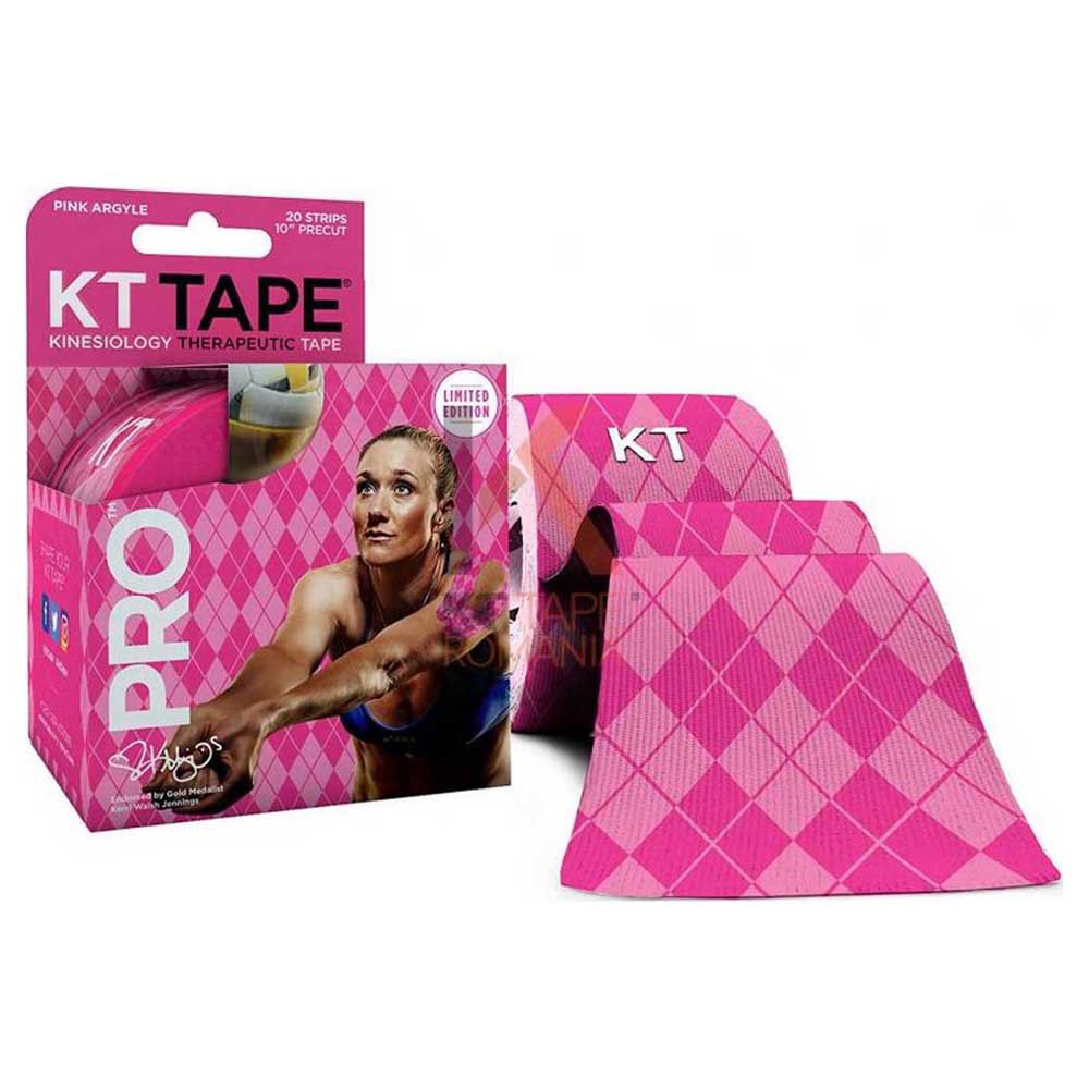 Kt Tape Pro Precut 5 M One Size Pink Argy