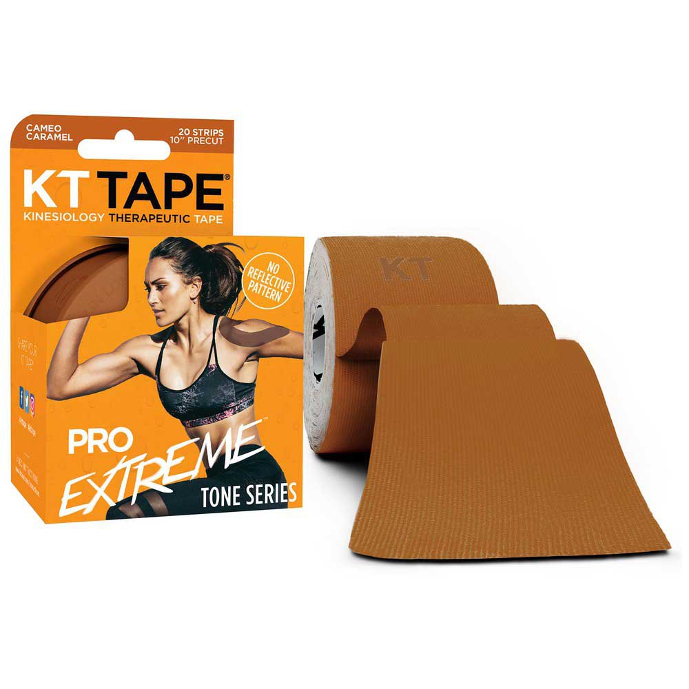 Kt Tape Pro Extreme Precut 5 M One Size Cameo Caramelo