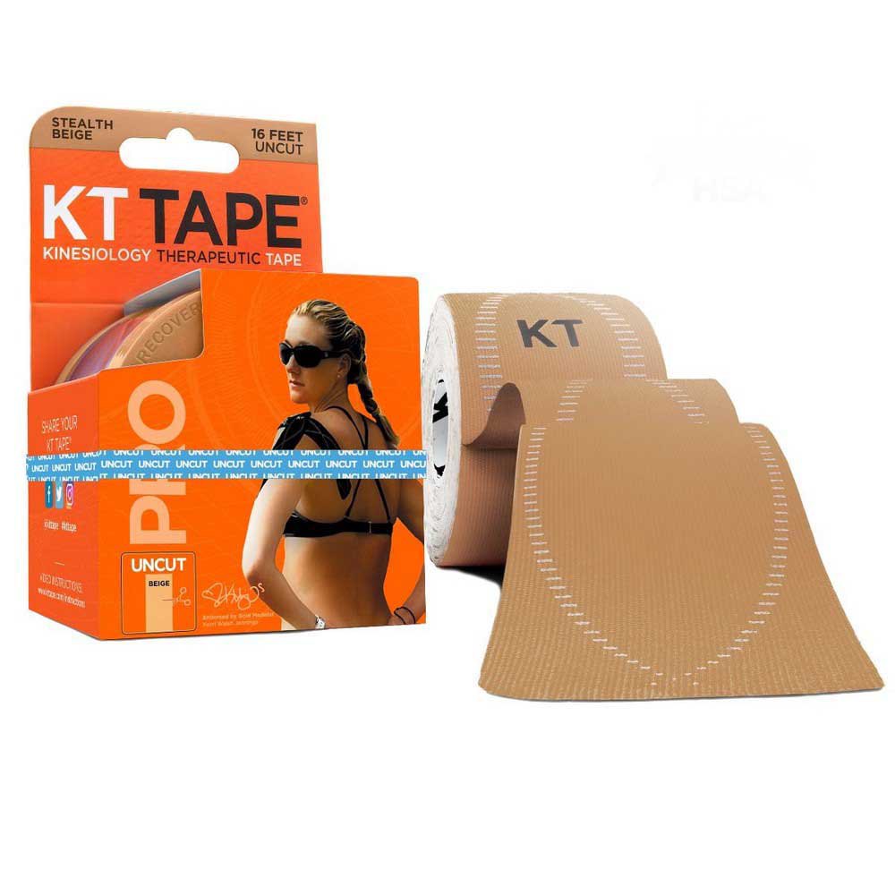 Kt Tape Pro Uncut 5 M One Size Stealth Beige