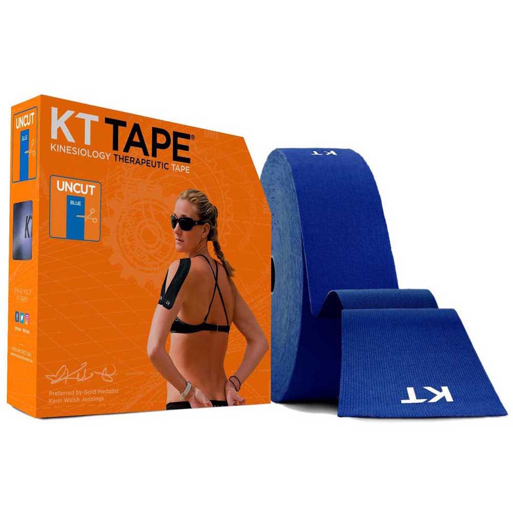 Kt Tape Pro Uncut 38 M One Size Blue