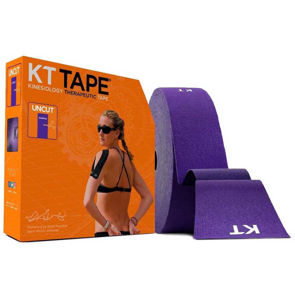 Kt Tape Pro Uncut 38 M One Size Purple