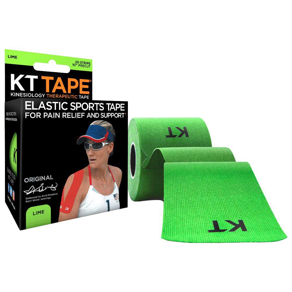 Kt Tape Original Precut 5 M One Size Green