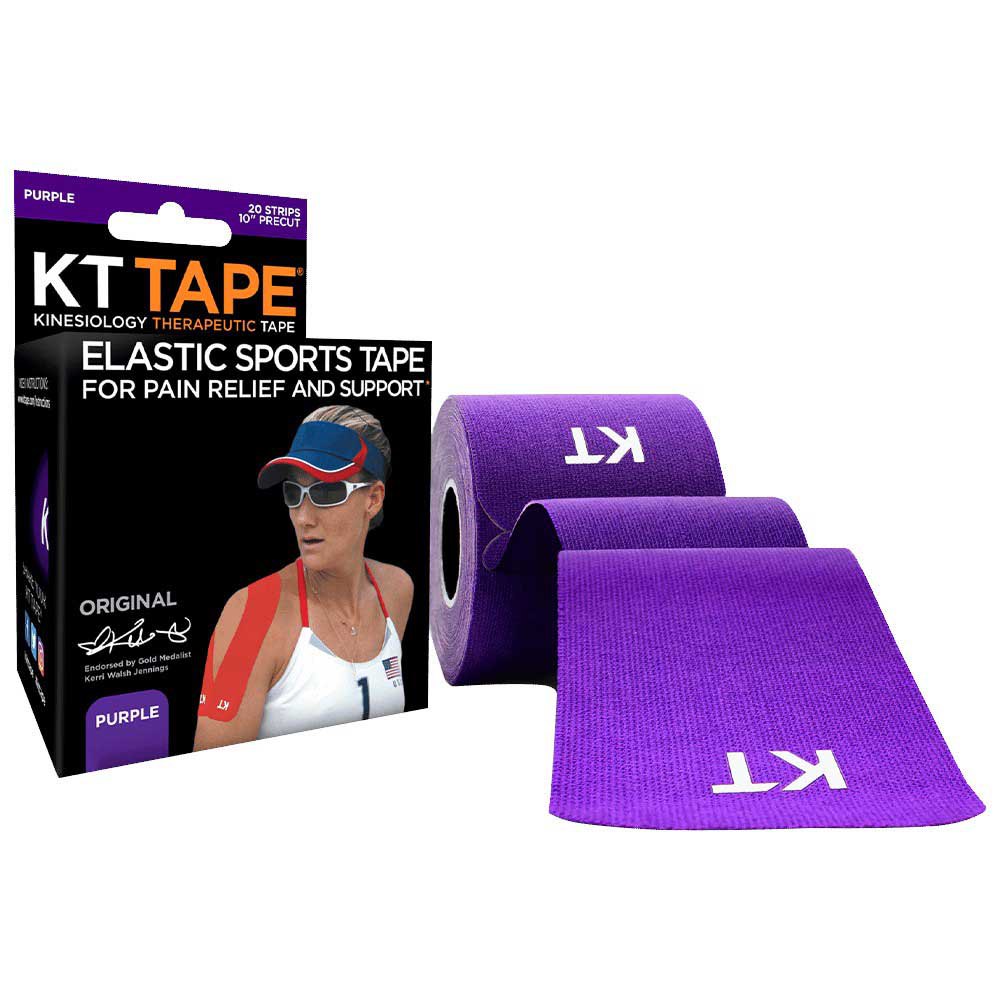 Kt Tape Original Precut 5 M One Size Purple
