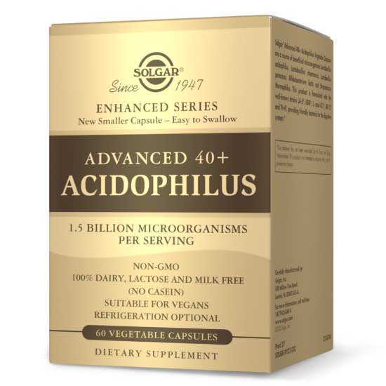 Solgar Advanced 40+acidophilus 60 Units One Size