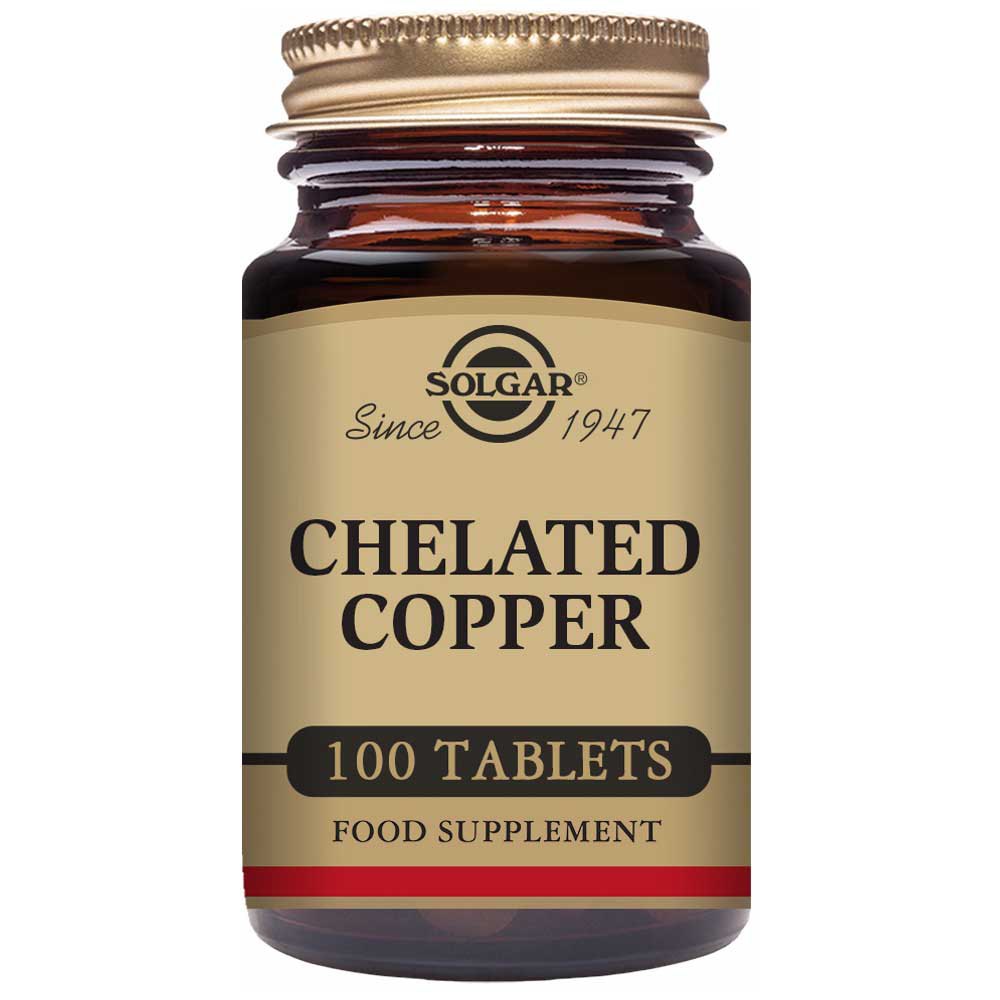 Solgar Chelated Copper 100 Units One Size