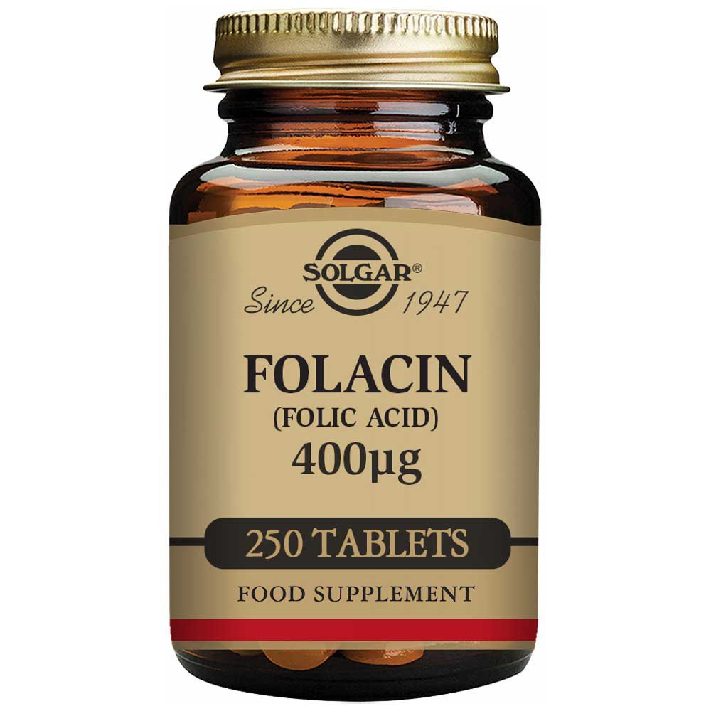 Solgar Folacin 400mcgr 250 Units One Size
