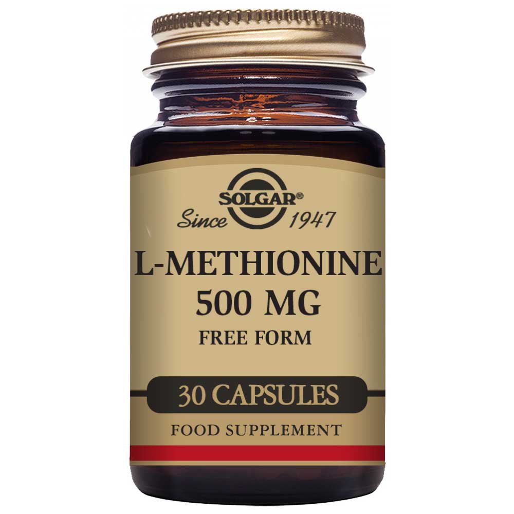 Solgar L-methionine 500mgr 30 Units One Size