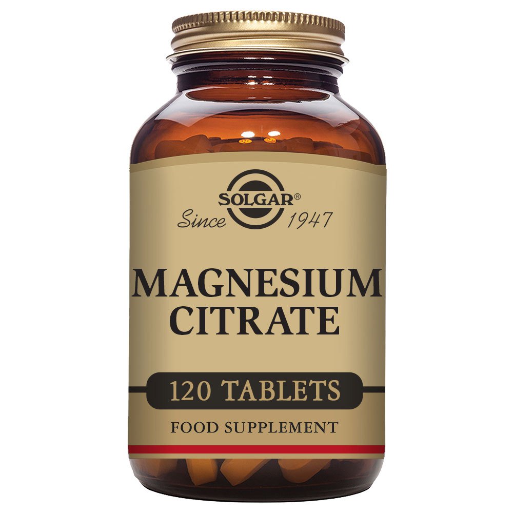 Solgar Magnesium Citrate 120 Units One Size