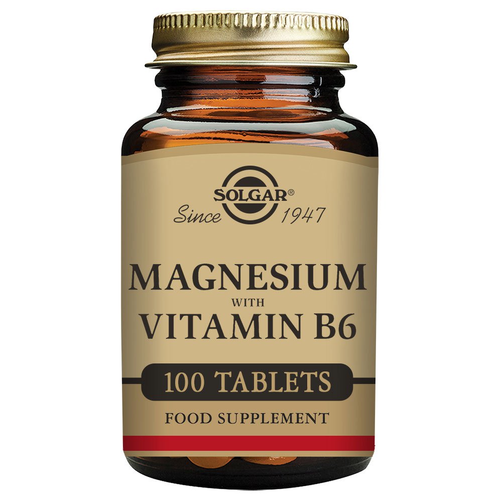 Solgar Magnesium+vit B6 100 Units One Size