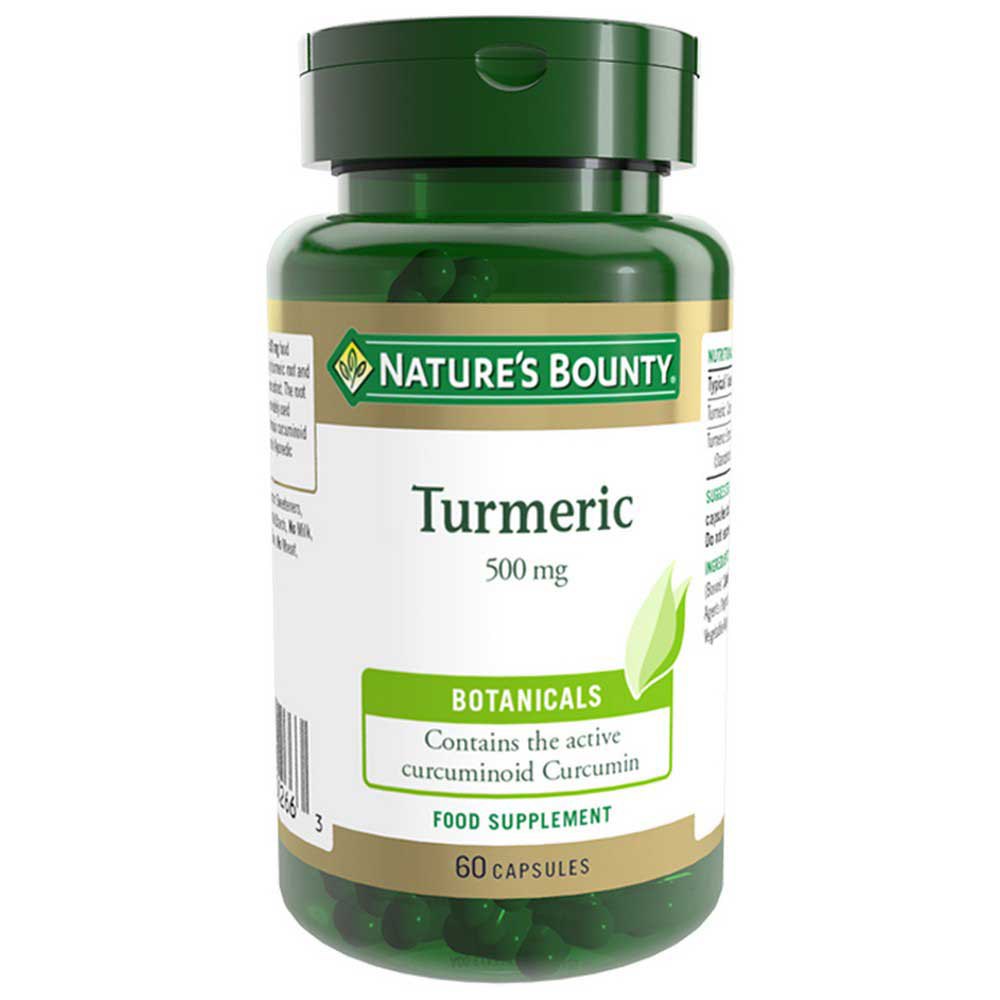 Natures Bounty Turmeric 500mgr 60 Units One Size