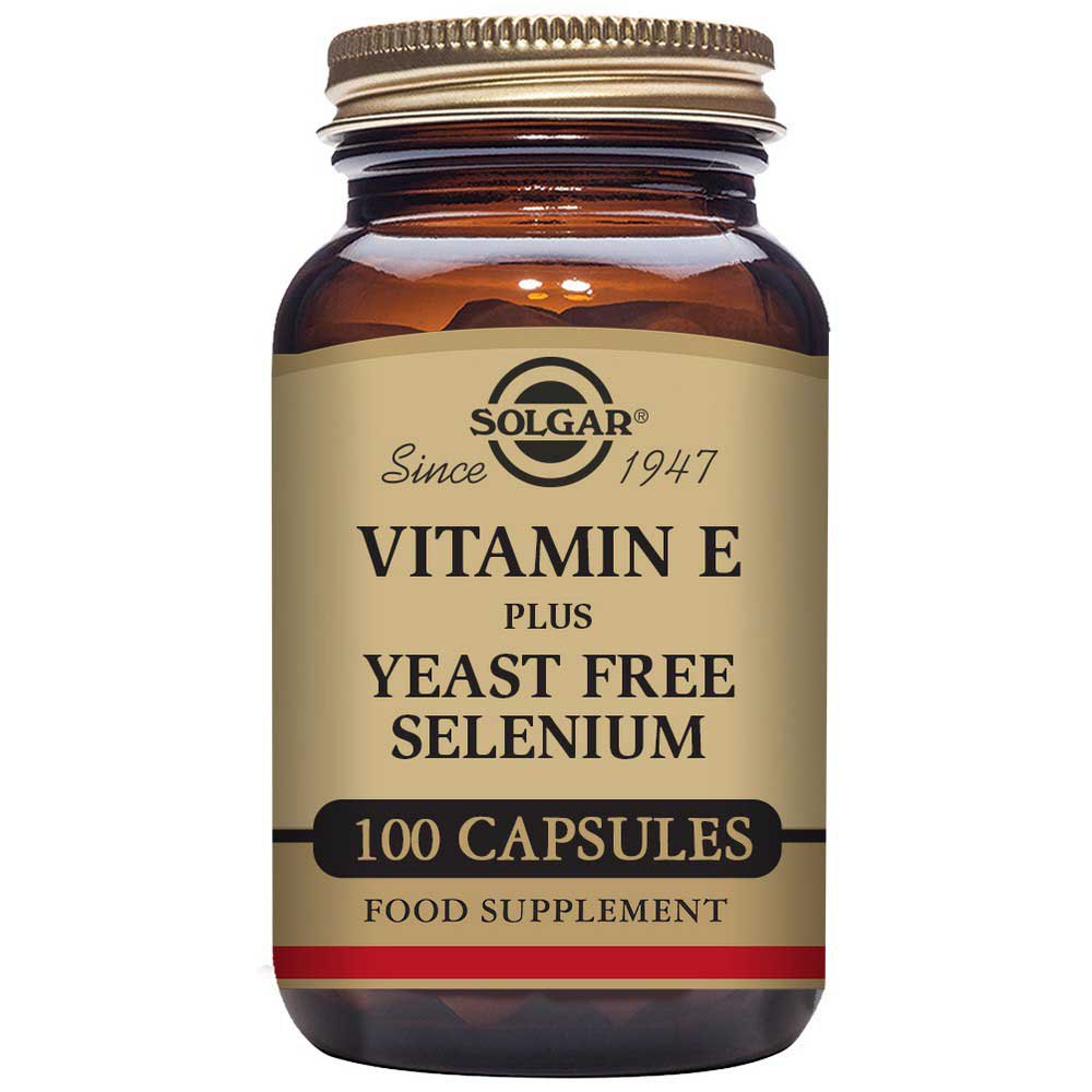 Solgar Vitamin E With Selenium 100 Units One Size