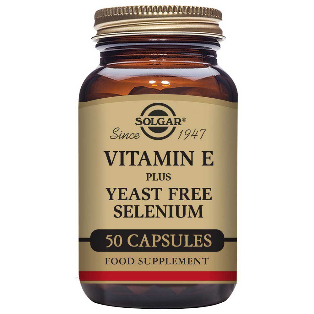 Solgar Vitamin E With Selenium 50 Units One Size