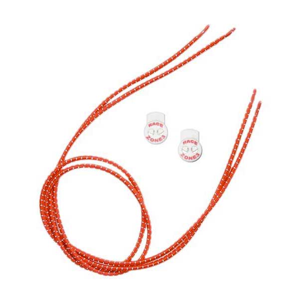 Zone3 Elastic Laces One Size Red