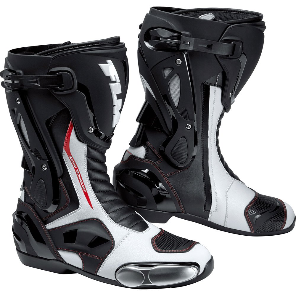 Flm Sports 3 0 Motorcycle Boots Blanc EU 39 Homme