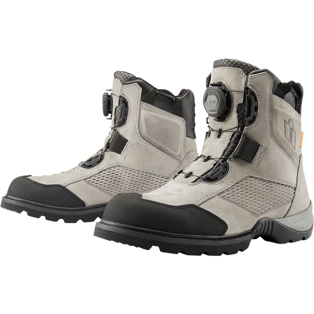 Icon Stormhawk Wp Motorcycle Boots Gris EU 42 Homme
