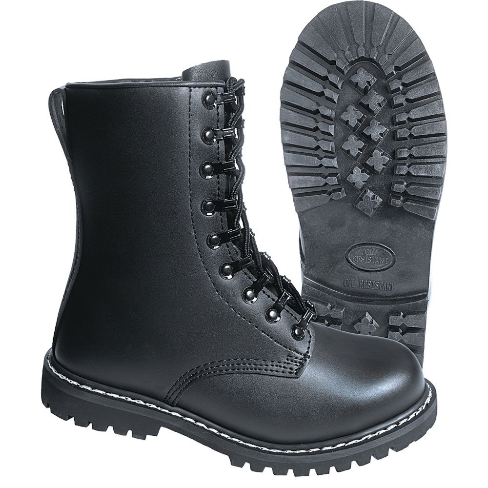Brandit Combat Boots Noir EU 48 Homme