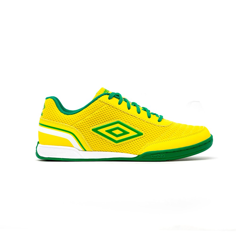 Umbro Chaussures Football Salle Street V In EU 28 Golden Kiwi / Fern Green / White