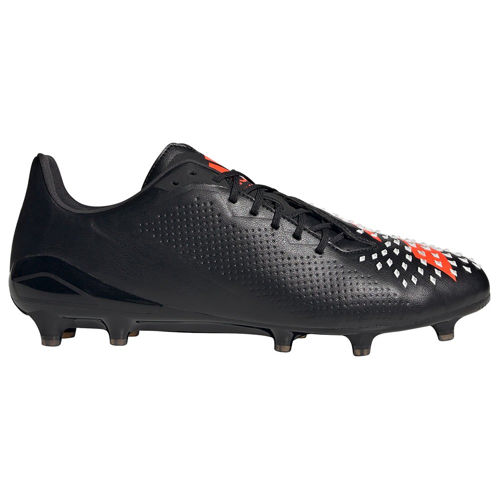 Adidas Chaussures Rugby Predator Malice Fg EU 42 Core Black / Solar Red / Ftwr White