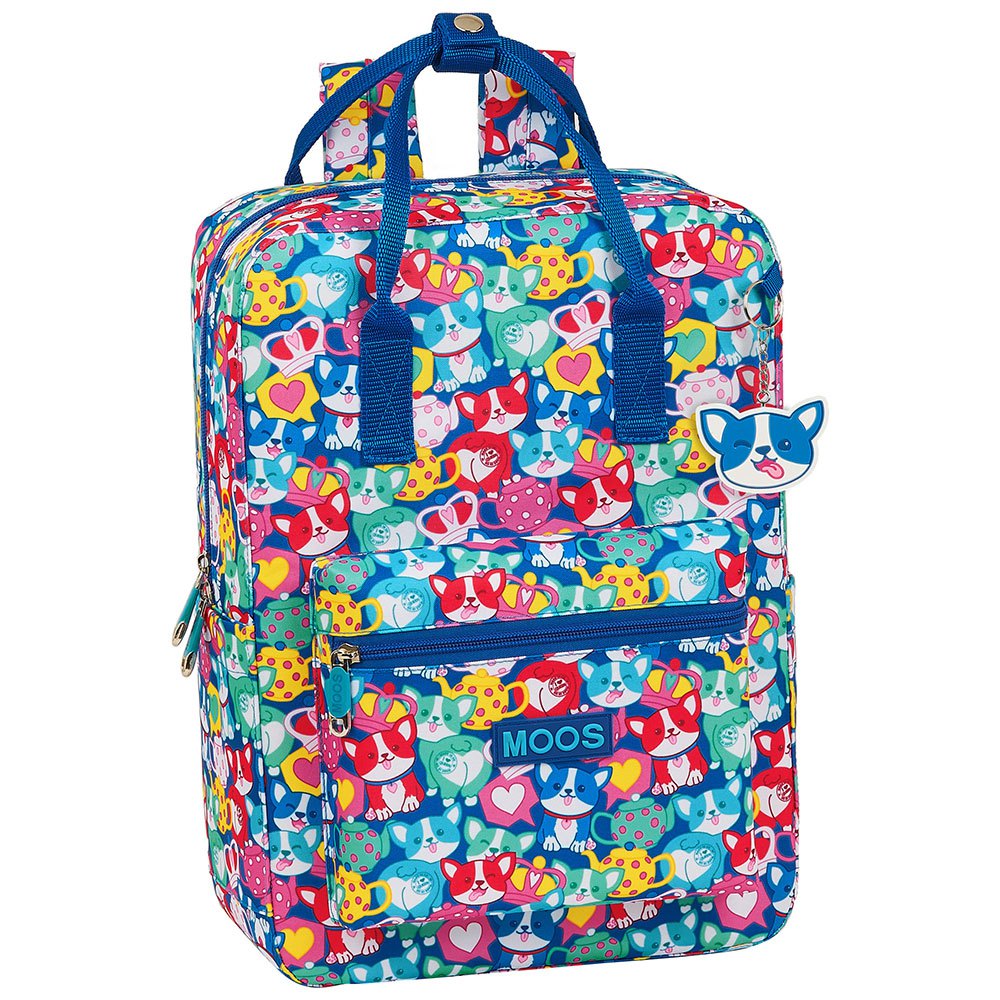 safta moos corgi backpack multicolore