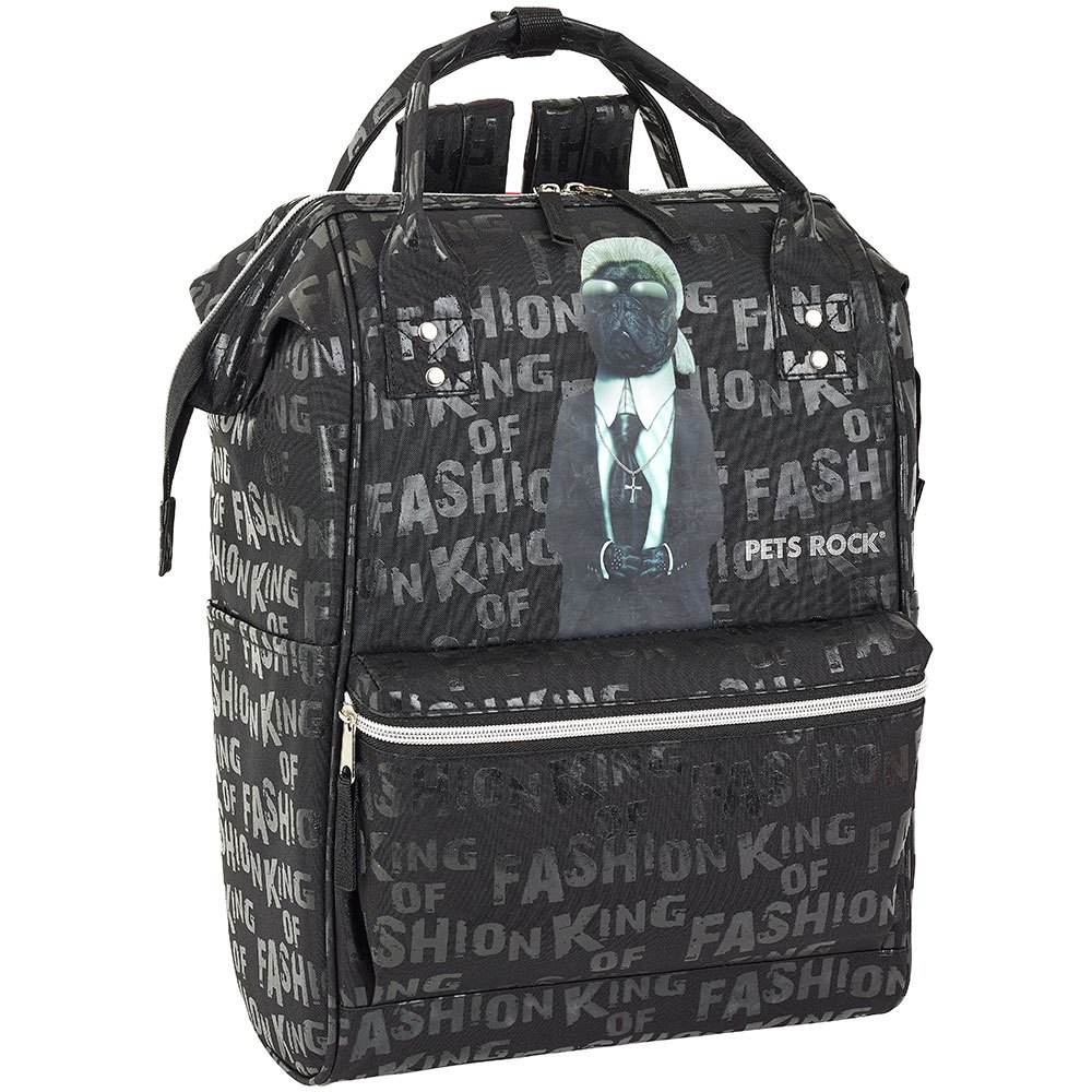 safta pets rock fashion backpack noir
