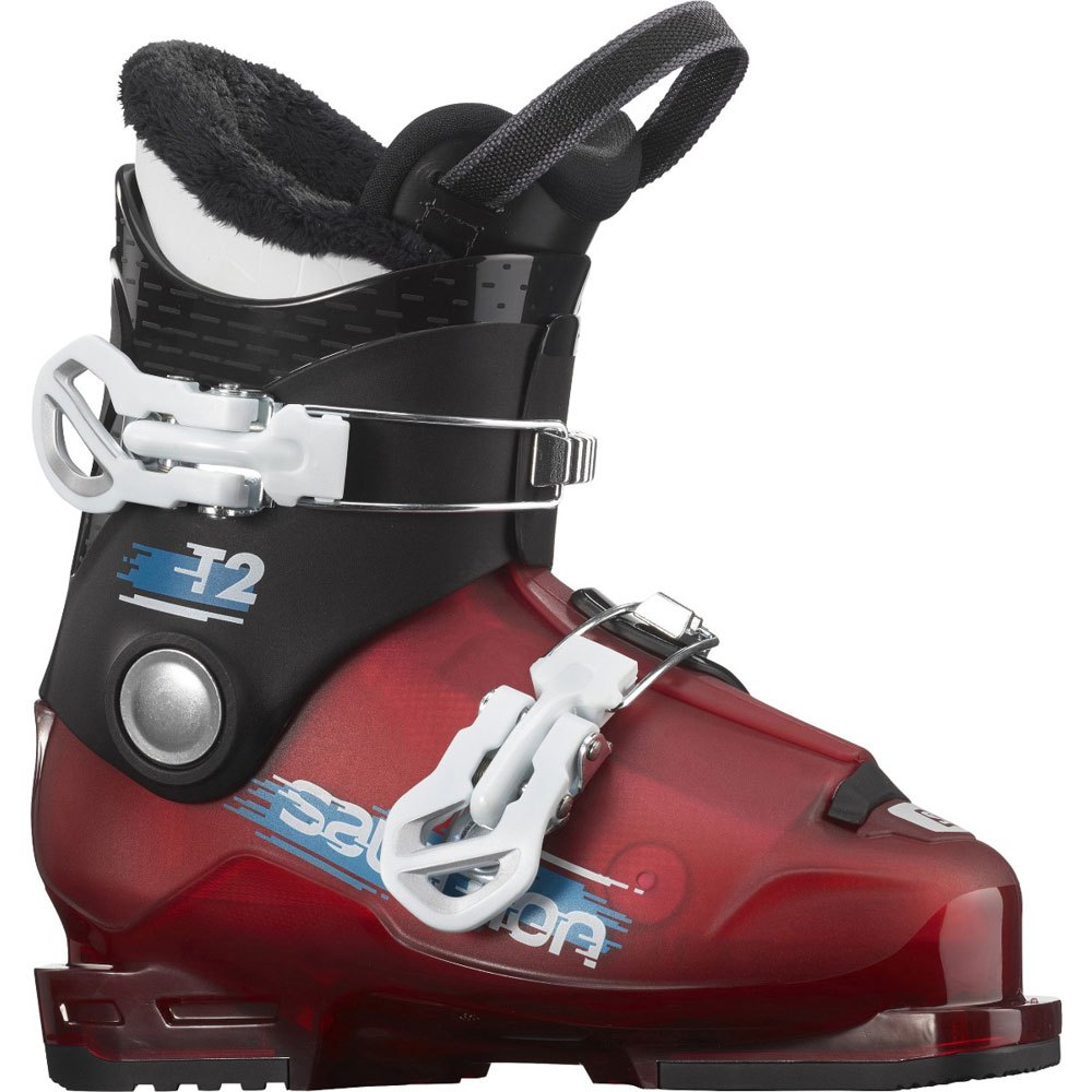 salomon t2 rt alpine ski boots junior rouge,noir,rose 20.0