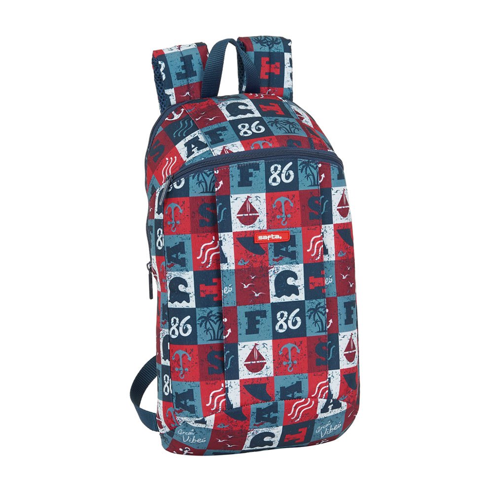 safta red vibes mini 10l backpack rouge