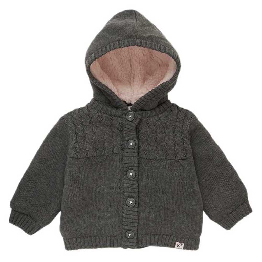 boboli knitwear jacket marron 12 months