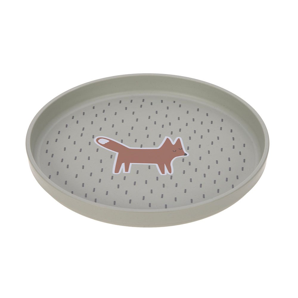 lassig cellulose little forest fox dish gris