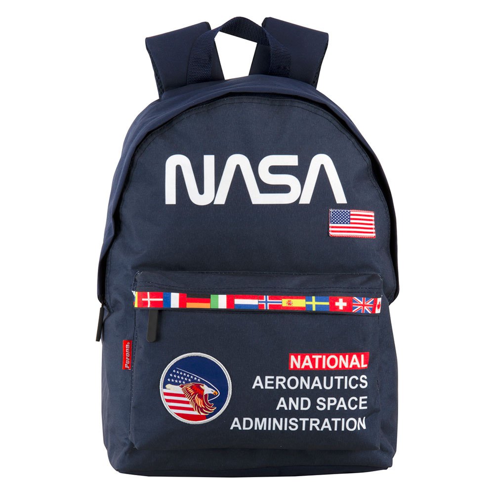 nasa discovery backpack bleu