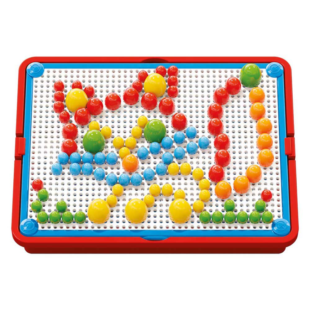 quercetti visual pixel arts small 160 pins 6 colours multicolore