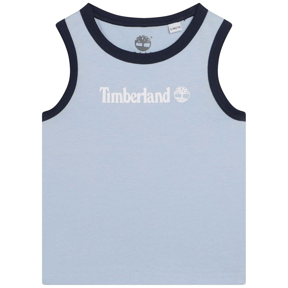 timberland t05k85 sleeveless t-shirt bleu 6 months