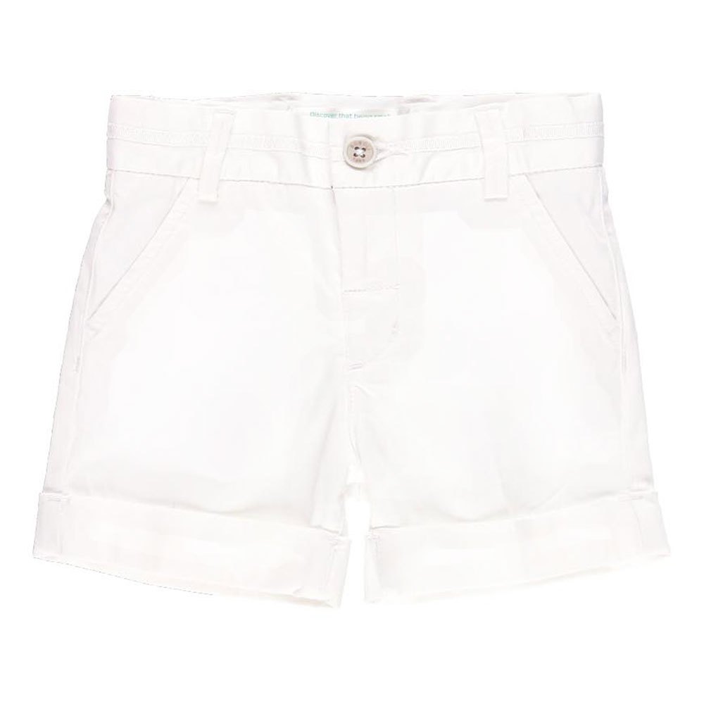 boboli elastic satin shorts blanc 12 months