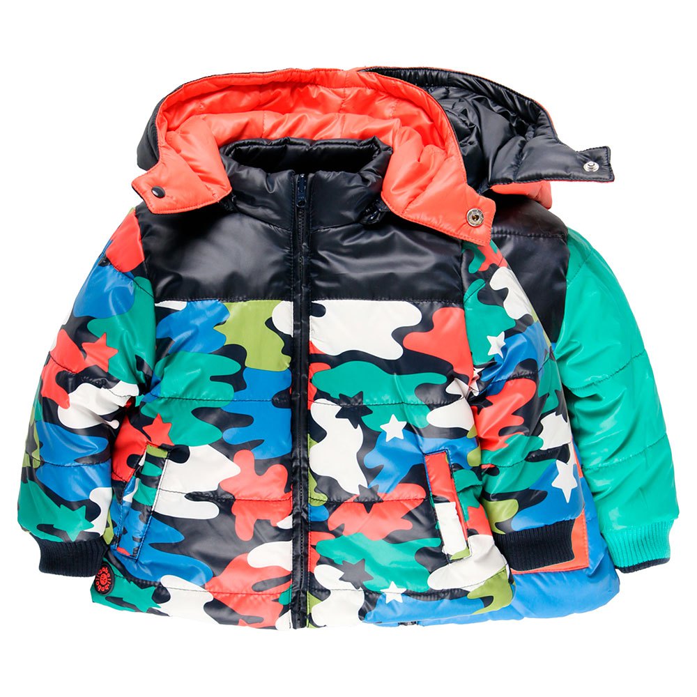 boboli recycled technical fabric parka multicolore 6 years
