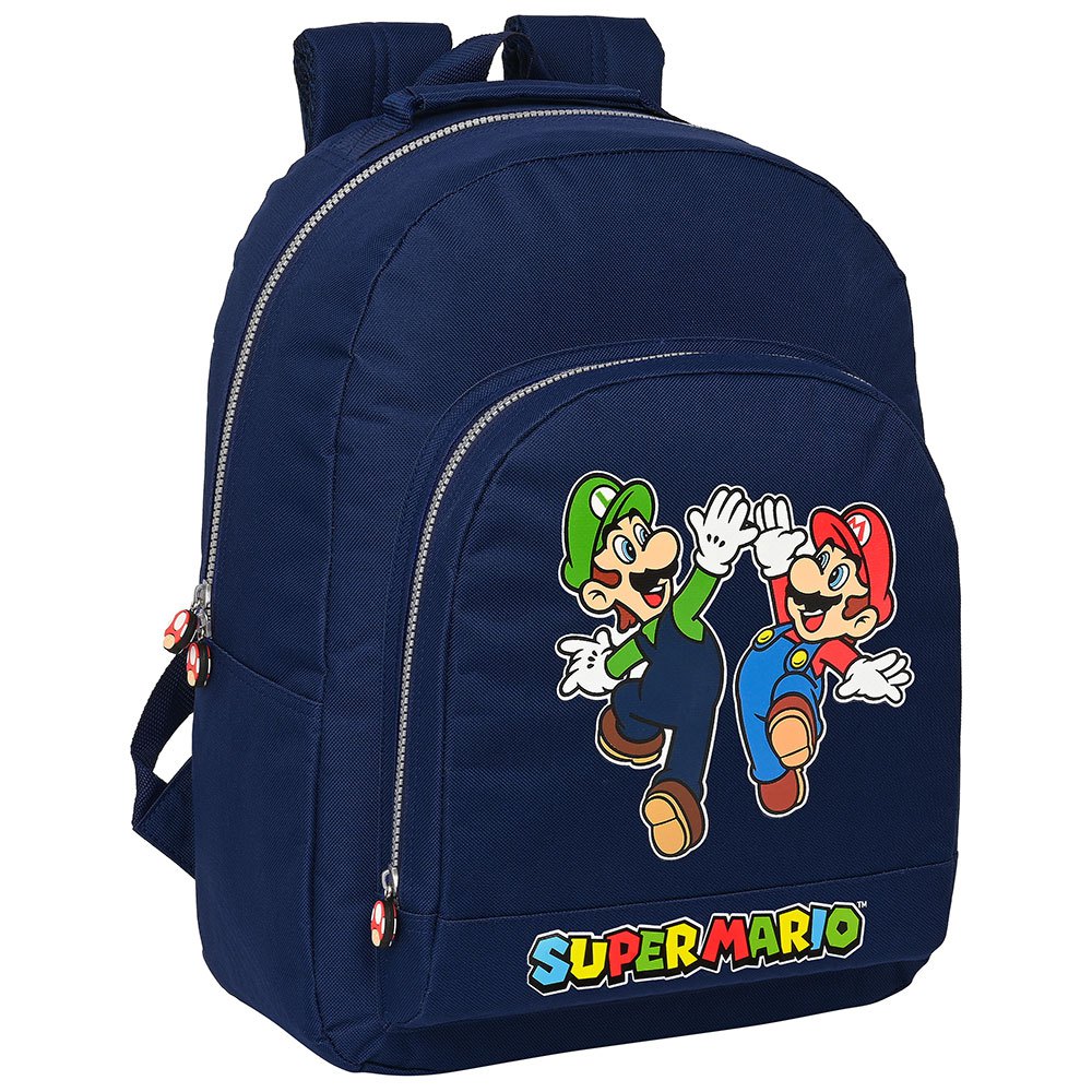 safta super mario backpack bleu