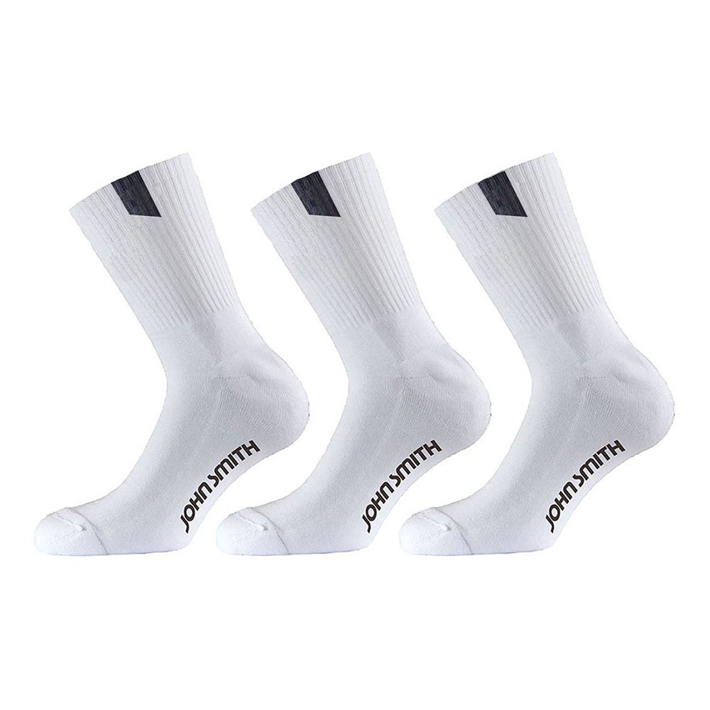 john smith c23202 ankle socks 3 units blanc eu 25-27